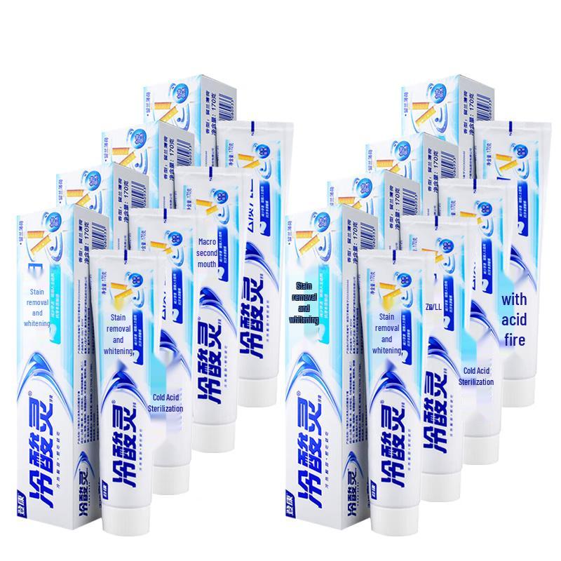 

Cold Sensitive Spirit Whitening & Stain Removal Spearmint Toothpaste (8 x 170g)