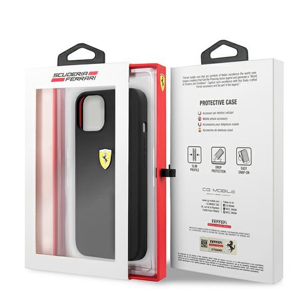 Ferrari Fessihcp13Sbk Iphone 13 Mini5,4 Černý/Black Pevný silikonový obal