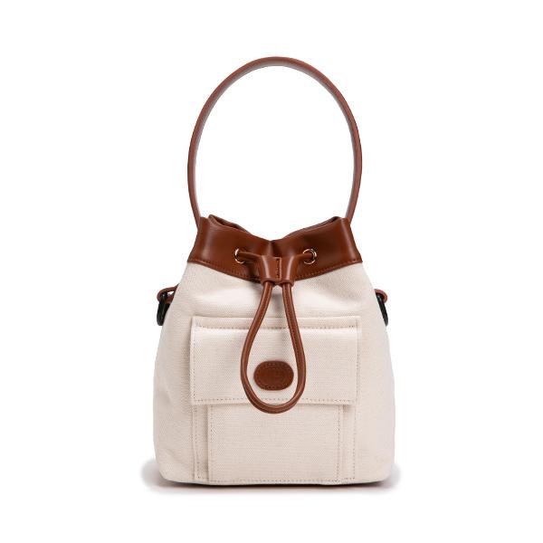 Esquire Collection Women'S Diana Canvas Bucket Bag Eiefhb741Br