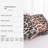 Plush Foulard Tassel Muffler Wool Luxury Pashmina Scar Soft Leopard Print Scarf  Girl