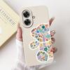Für Realme Note 60 Hülle Luxus Kunst Bemaltes Cover Stoßfest Weiches Silikon Handyhülle Für Realme Note 50 Note50 Note60 Rückseite