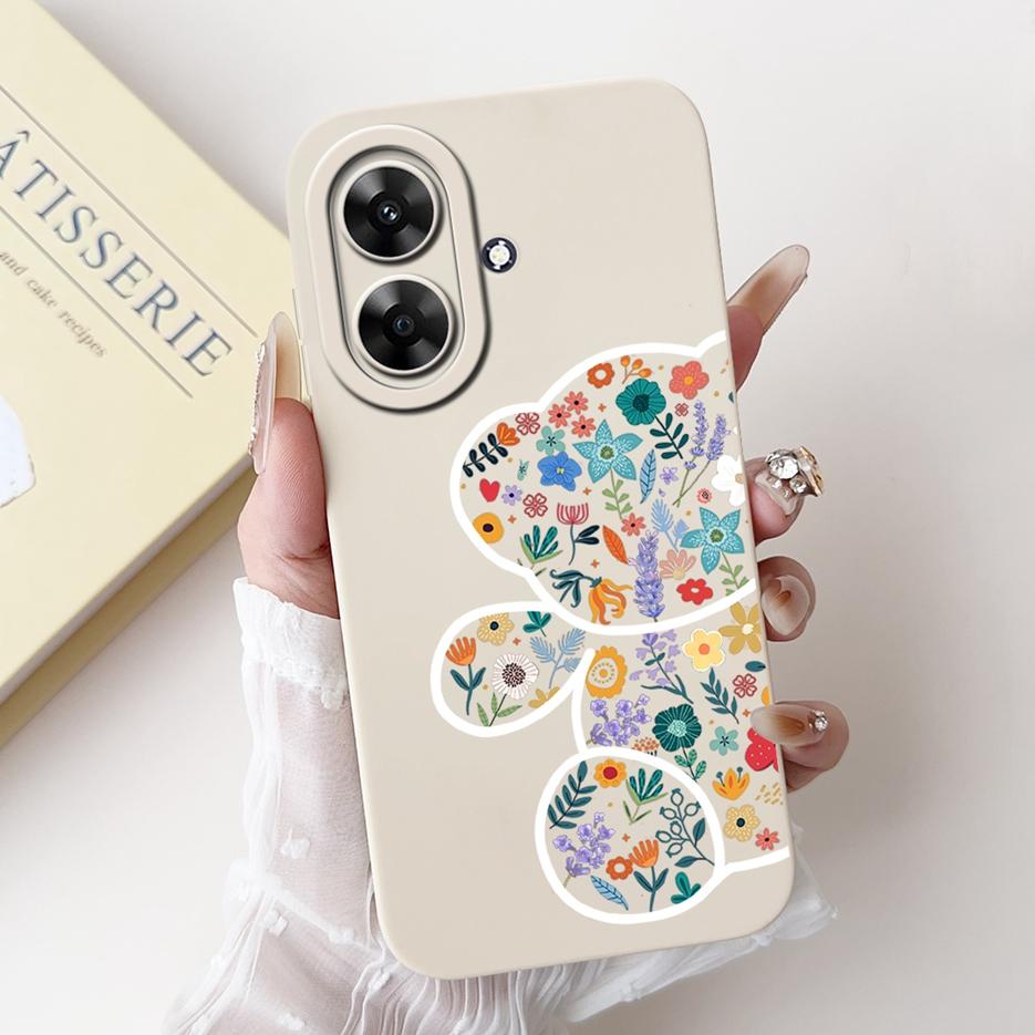 Für Realme Note 60 Hülle Luxus Kunst Bemaltes Cover Stoßfest Weiches Silikon Handyhülle Für Realme Note 50 Note50 Note60 Rückseite