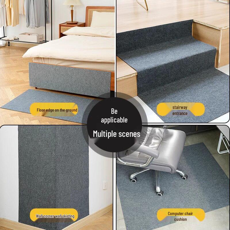 Eco-Friendly Non-Slip Stair Mat - Wear-Resistant, Silent, Full Coverage Carpet Stickers