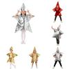 Disfraz Cosplay de Estrella para Niños con Material Suave de Poliéster para Actuaciones Navideñas en Escenario