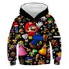Super Mario Brothers Mario Children's Versatile Sweater Cosplay Spring and Autumn Anime Hoodie Jacket Men