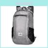 Trendy Polyester Foldable Daypack For Hiking And Casual Outings With Air Cushion Straps
