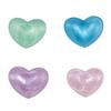 Heart-Shaped Tennis Vibration Dampeners with Flexible Construction for Practice, Casual Play, and String Bed Placement