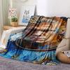 1PC Erling Haaland Patterned Flannel Blanket Suitable For All Seasons for Home Decor Warmth and Comfort Gifts Holiday Present