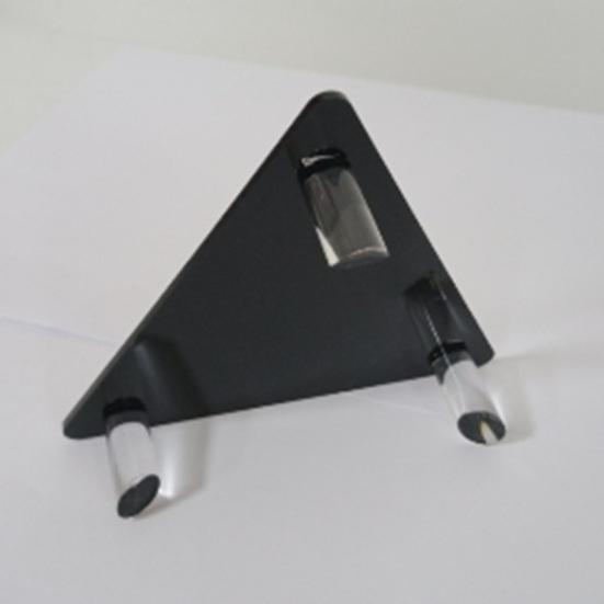 Ball Stand Stable Thickened Hollow Design Fall-resistant Solid Display Acrylic Triangle Soccer Volleyball Holder Ball Sports