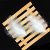 2Pcs Feather Hair Clip Faux Pearl Rhinestone Hairpin Party Headwear Headdress