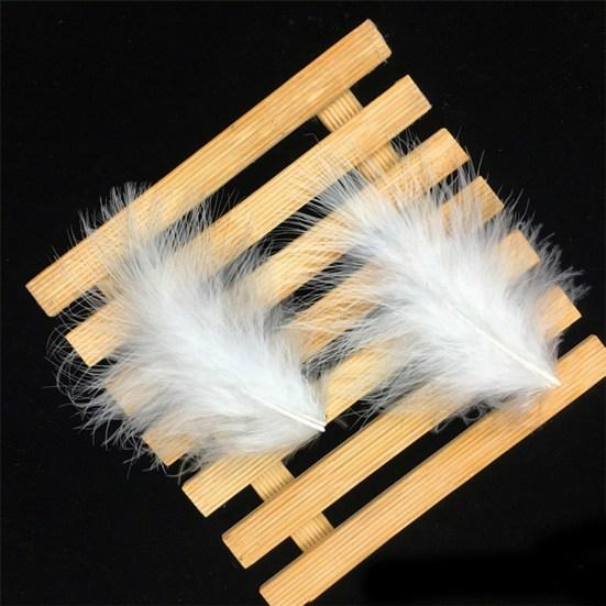 2Pcs Feather Hair Clip Faux Pearl Rhinestone Hairpin Party Headwear Headdress