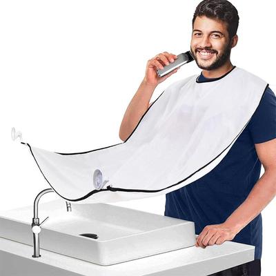 Zástěra na vousy, lapač vousů na holení a zastřihování se 2 přísavkami, dárky pro muže