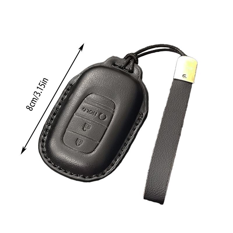 Car Key Case Cover Fob For Honda Accord Civic 11Th Hr-V Cr-V Pilot Sport Si Ex Keyless Keychain Durable