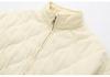 European & American Urban Casual Washed Cotton Padded Coat for Women, Autumn/Winter 2025 Collection