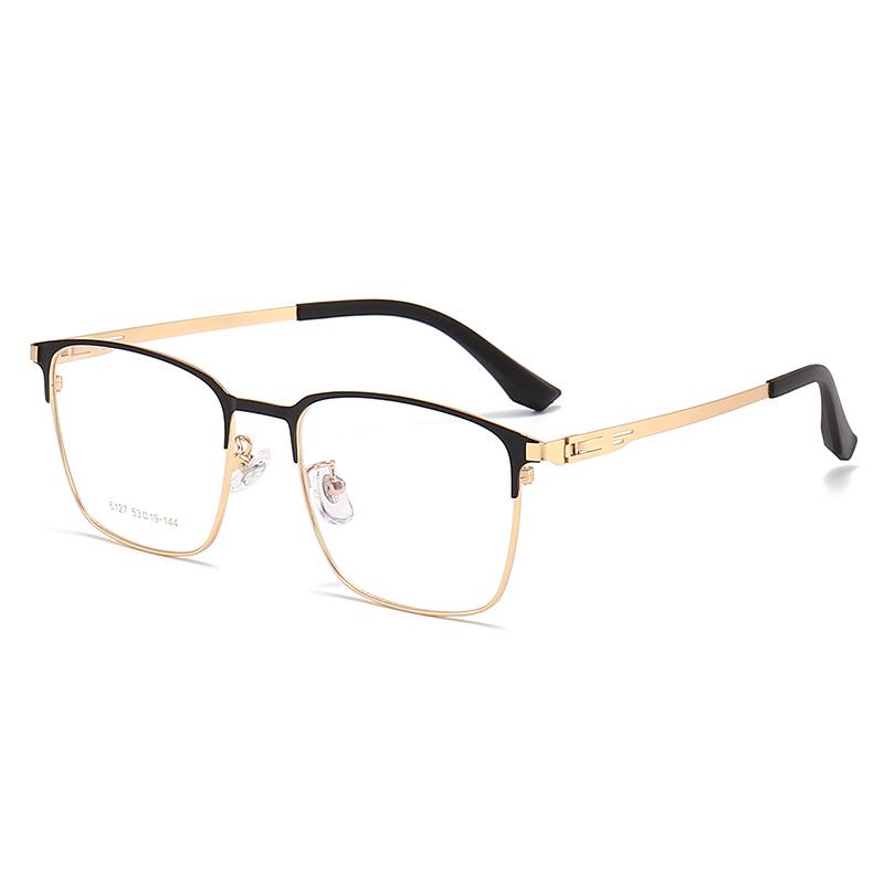 6127 Men's Half-Frame Magnetic Multifunctional Sunglasses: Polarized & Prescription-Compatible