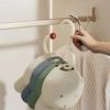 3pcs Versatile Round Storage Hook for Hats Ties Scarves Bags Dopamine Plastic Multi-Purpose Storage Rack  for Hats Scarves Belts