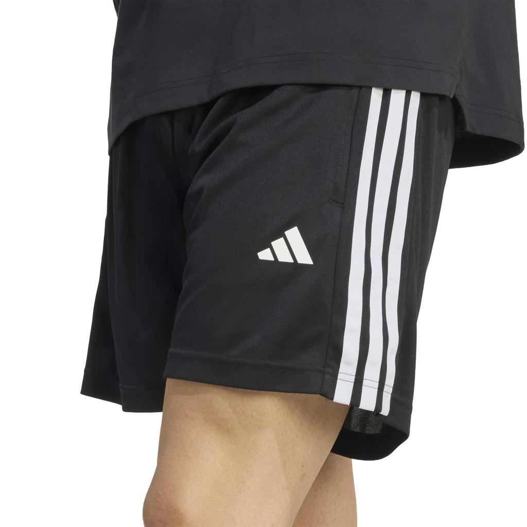 Adidas PIQ Shorts TR138 M WO-ES 3-Stripes 7-inch Men's Black/White (KA3461)