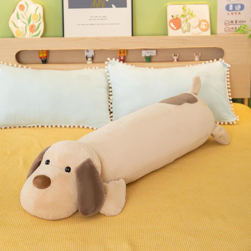 

Plush Dog Pillow Toy With Independent Inner Casing For Kids And Adults 70 коричневый