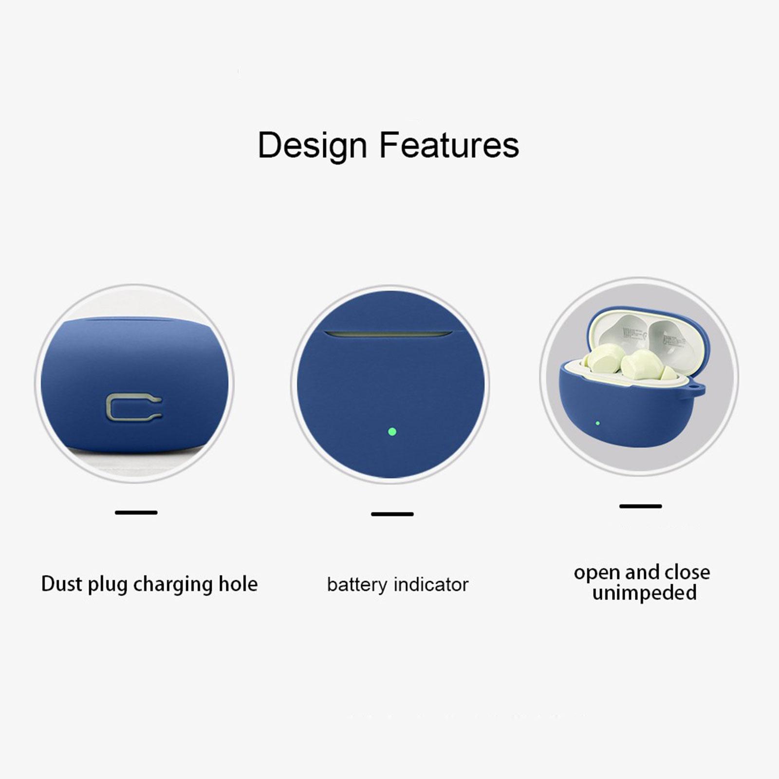 Защитный чехол для наушников Безопасный и надежный чехол Нескользящий силиконовый чехол — фото 6