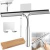 Shower Squeegee, Bathroom Squeegee, Shower Wiper for Glass Door, Shower Squeegee for Glass Door