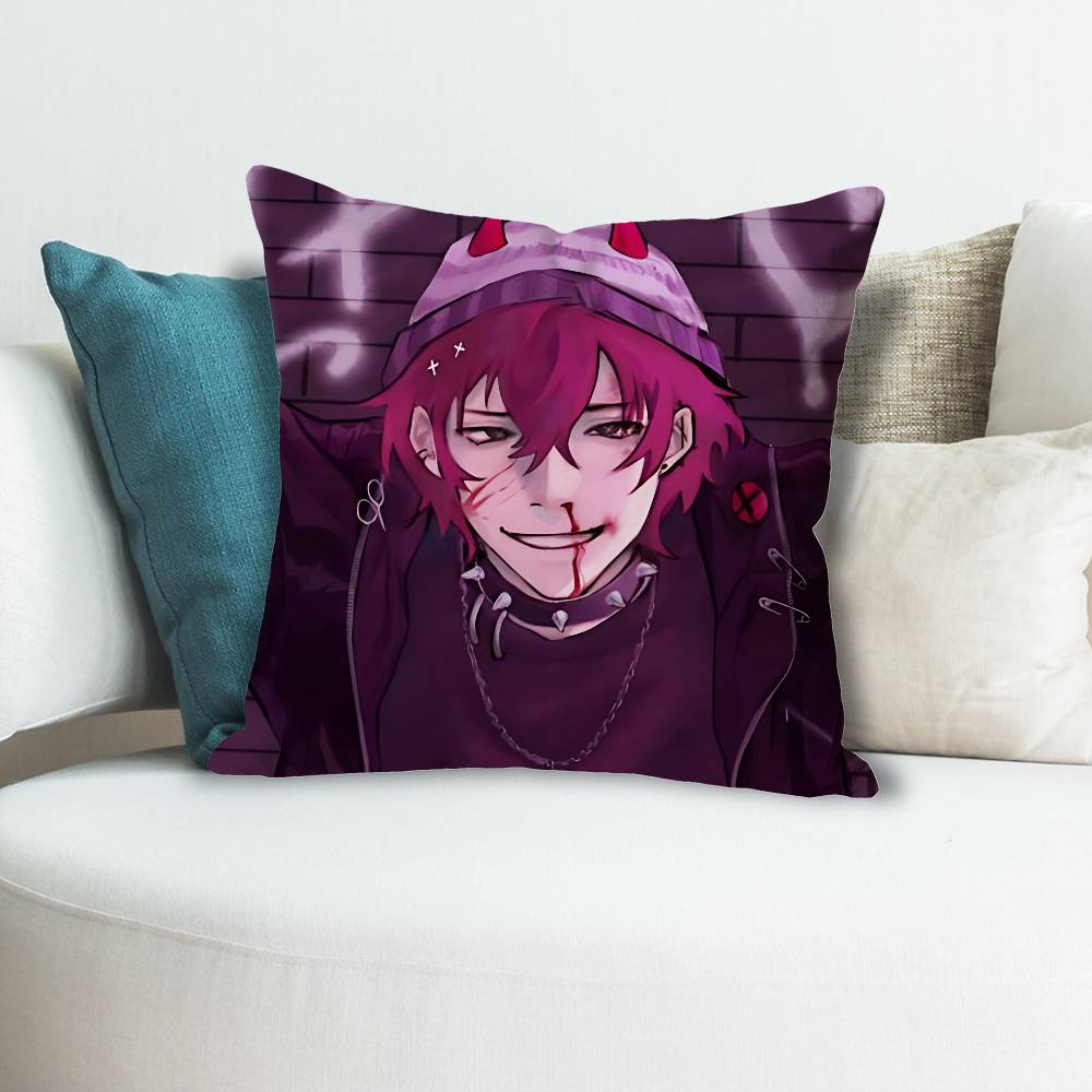 

KKiller CChat Ronin Game Various Sizes Square Pillow Case For Car Home Bedchamber Decor Custom Valentine gift 30x30 cm