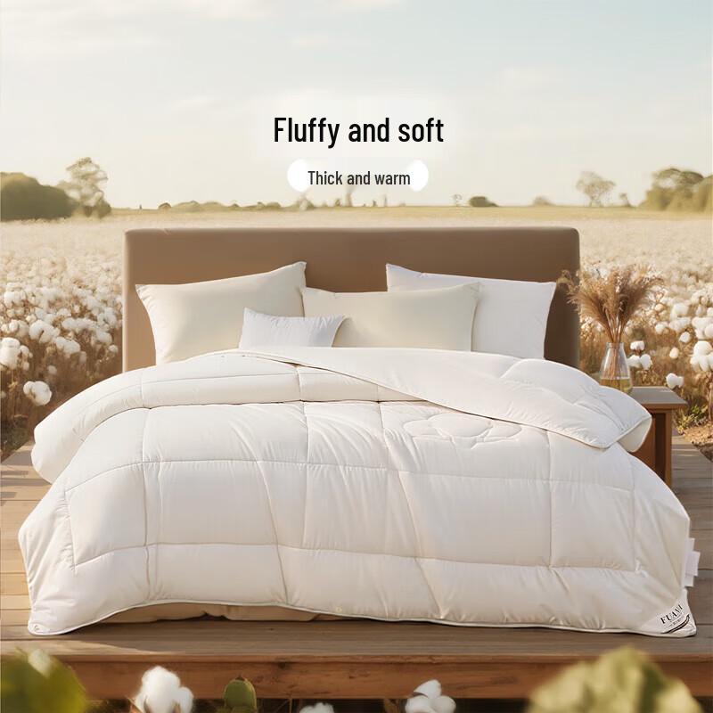 FUANNA 100% Cotton Thickened Winter Quilt
