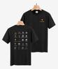 Embeullug Premium Cotton Spandex Round Short Sleeve T-Shirt For Camping Trip (5 Colors) (Type B)
