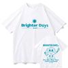 Ariana Grande Brighter Days Ahead Graphic T-shirt Men and Women Summer Cotton Clothing Short Sleeved Tee