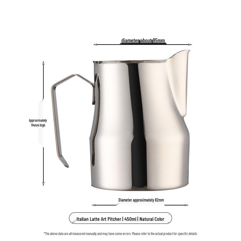 Stainless Steel Latte Art Pitcher: Milk Frothing Cup for Coffee Art