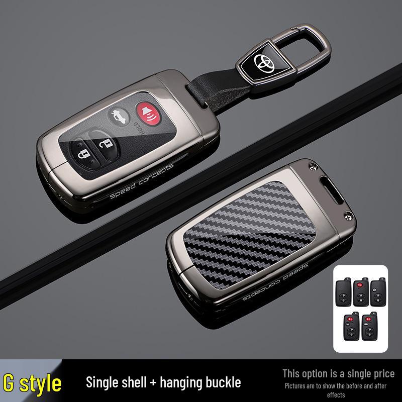 Key Case for 11th/12th/13th Gen Toyota Crown, Prado, Reiz, Camry 09, and Highlander