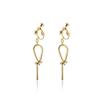 Elegant Retro Knot No-Pierce Adjustable Metal Ear Clips