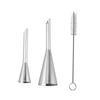Puff Nozzles Cupcake Injector Pastry Syringe Cream Socket Icing Piping Tip Bag Cake Confectionery Equipment Kit Decorating Tools