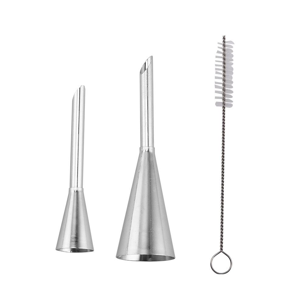 Puff Nozzles Cupcake Injector Pastry Syringe Cream Socket Icing Piping Tip Bag Cake Confectionery Equipment Kit Decorating Tools