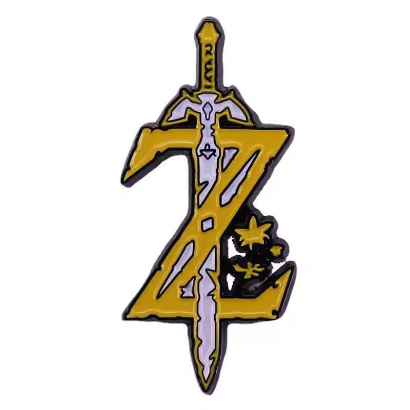 The Legend of Zelda Enamel Pins Anime Zelda Manga Brooches for Women Men Lapel Pins Badges on Backpack Clothes Accessories Gifts