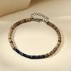 Handmade Women Anklet 100% Natural Coconut Beads Foot Bracelet 5 Color Options Lightweight Comfortable Beach Vacation Jewelry