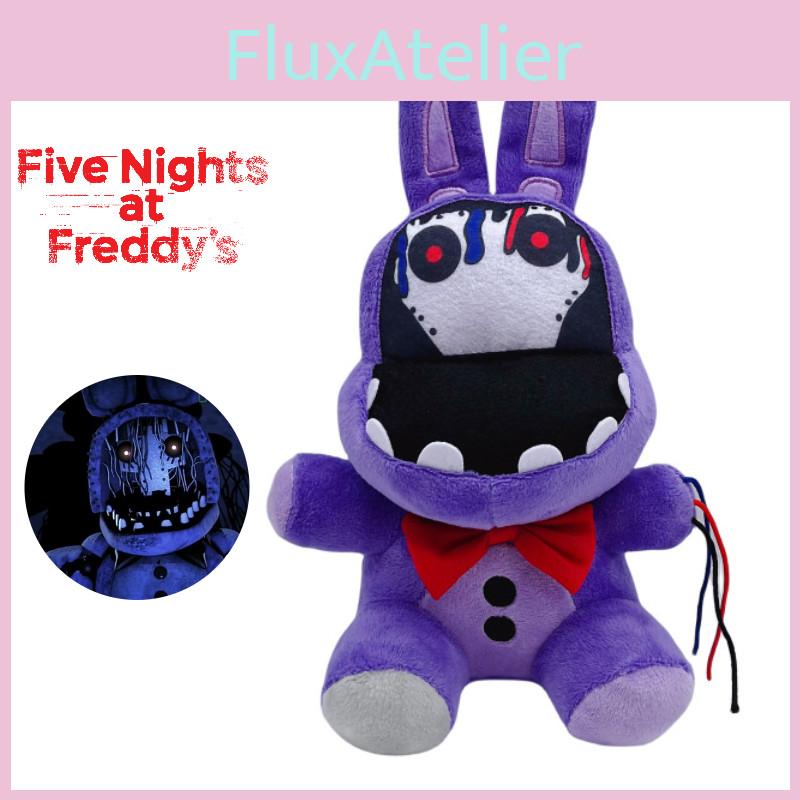 Cute Fnaf Series Midnight Bear Skeleton Purple Rabbit Plush Toy Animal Category