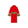 Versace I Heart Baroque Bath Robe Red Unisex Tops ZACJ00008-ZCOSP052-Z4003