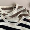Korean Style Girls' Striped Long-Sleeve T-Shirt - Trendy Toddler Casual Top for Spring & Autumn 2025