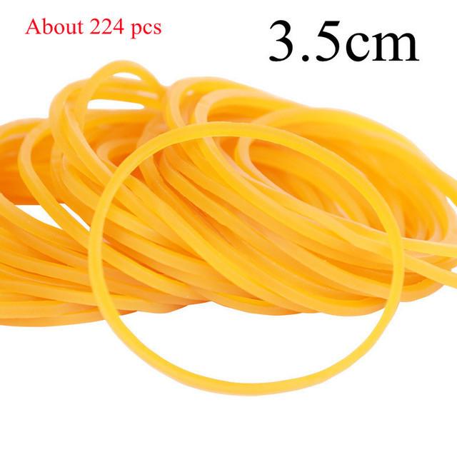 50G Elasticity Various Size Tapes Adhesives Fasteners Strong Elastic Rubber Bands Office Students School Stationery Supplies