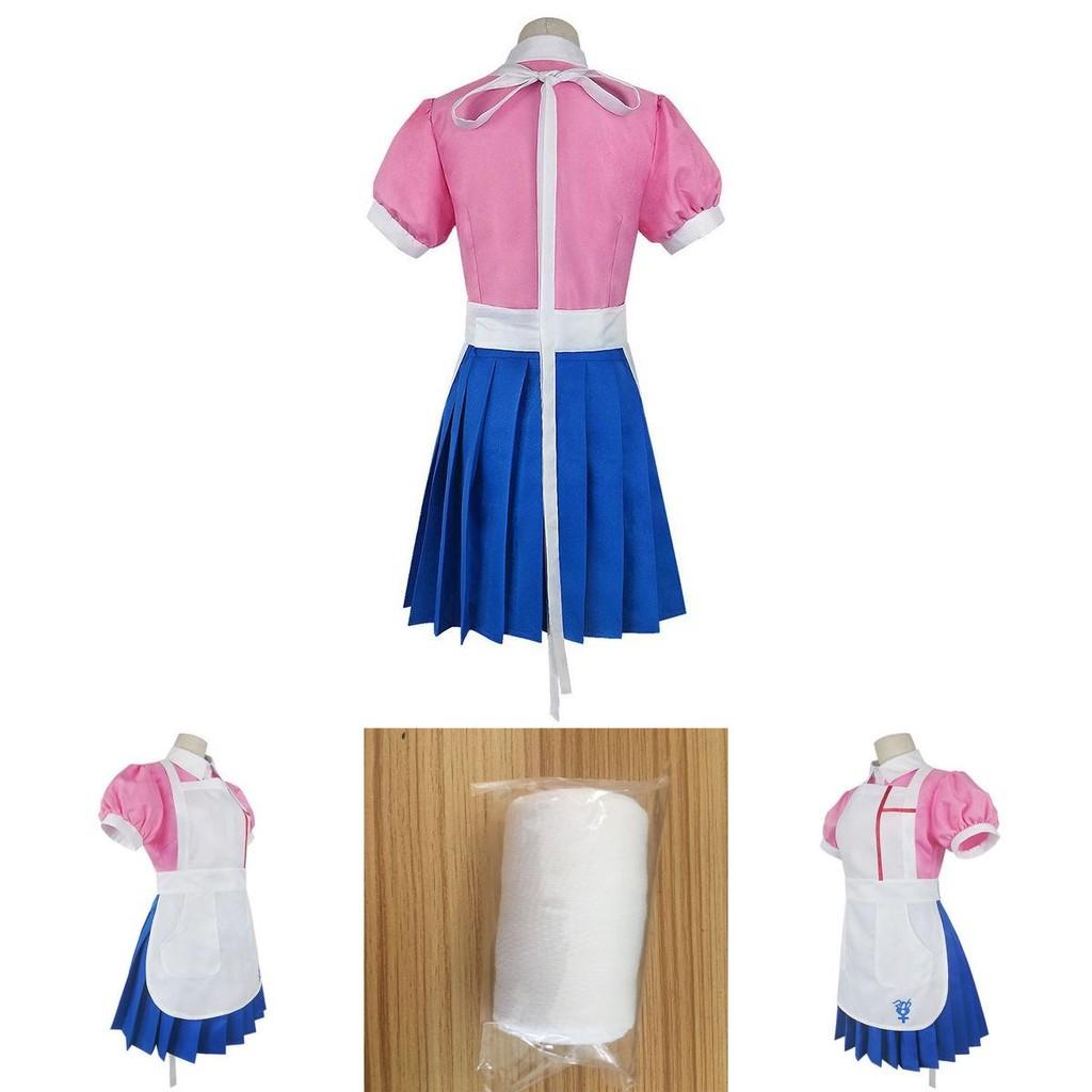 Anime Danganronpa Mikan Tsumiki Halloween Party Costume Suit