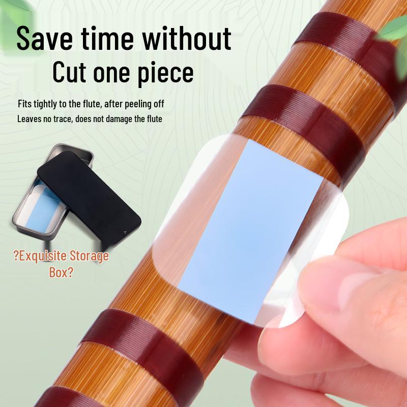Dizi Flute Protector: Transparent Self-Adhesive Film for Beginners