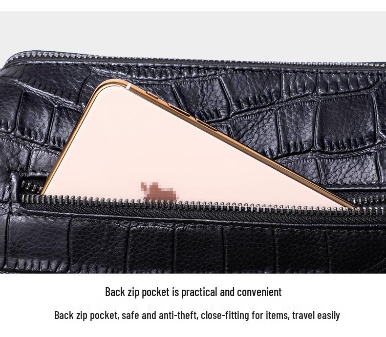 Versatile Women's Genuine Leather Crossbody Bag - Trendy High-End Fashion for Spring and Autumn