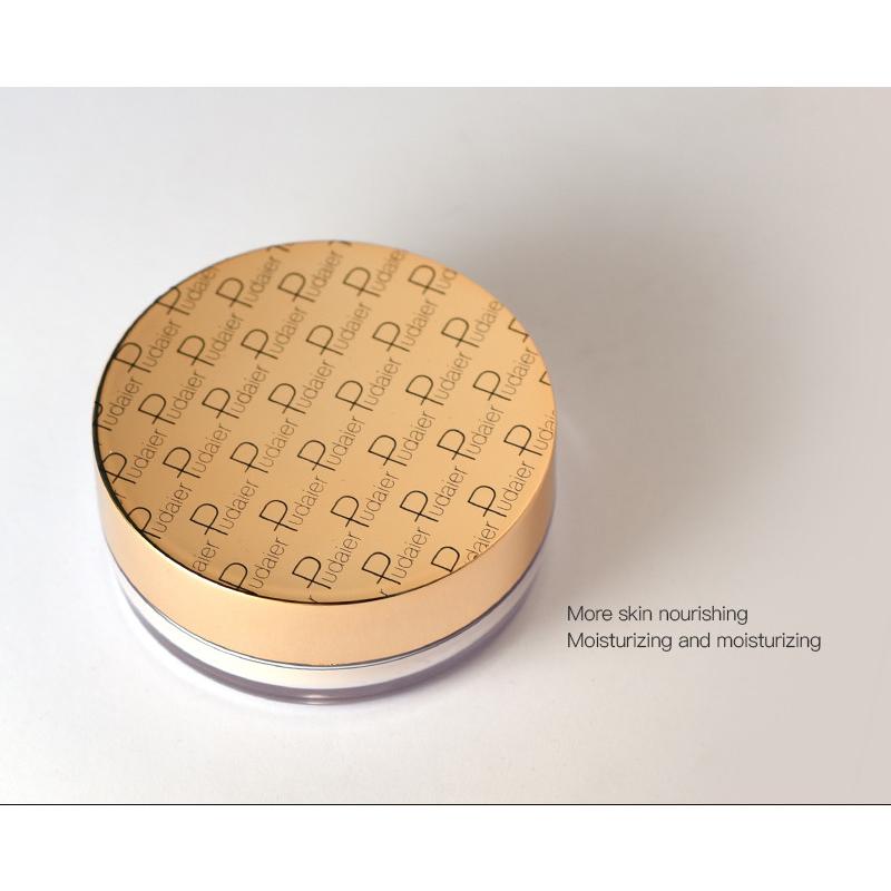 Pudaier maquillage poudre libre nacrée mate mettant en évidence la poudre correcteur fixant la poudre de miel