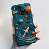 Printing Case For ZTE Nubia Z50S Pro 5G Funda ZTE Nubia Z60S Pro 5G Cover Soft Silicone Black Shell Cute Flower Cartoon Casing