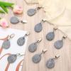 4PCS Decorative Marble Tablecloth Clip Windproof Tablecloth Pendant Table Cover Weight  Party