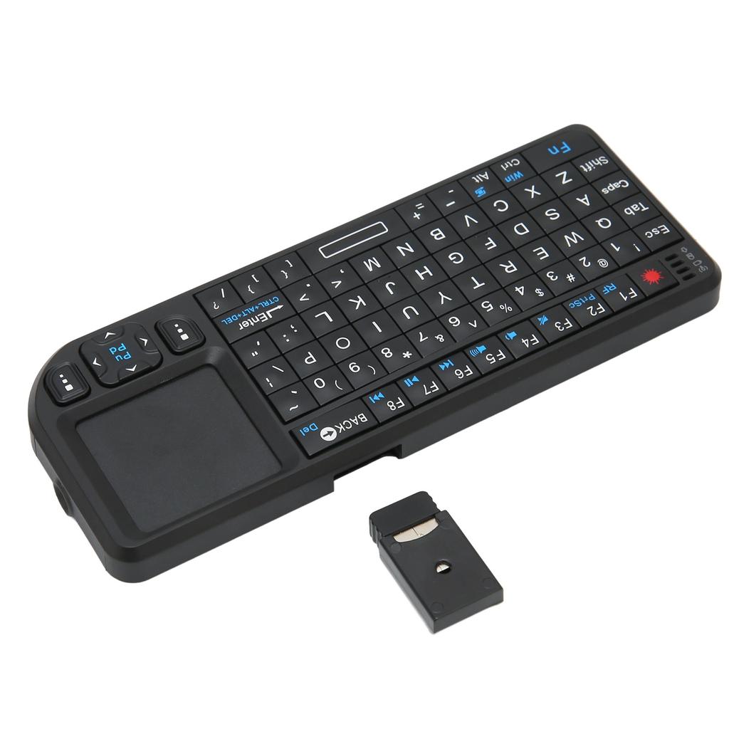 Mini Keyboard 2.4G Wireless Backlit Integrated Design Inbuilt Rechargeable Battery Wireless