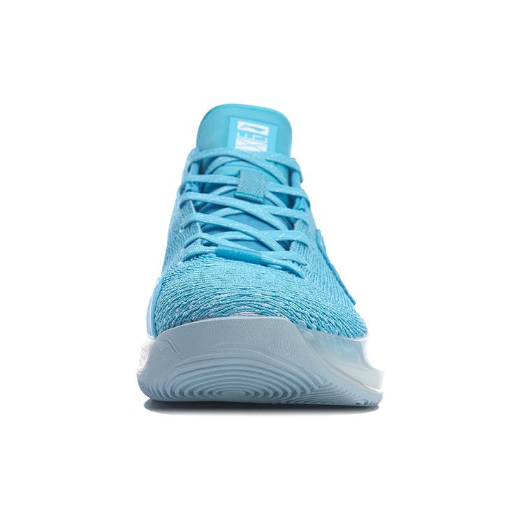 New LINING YuShuai 13 Boom Basketball Shoes Men Mid Top Blue/White ABAQ013-6