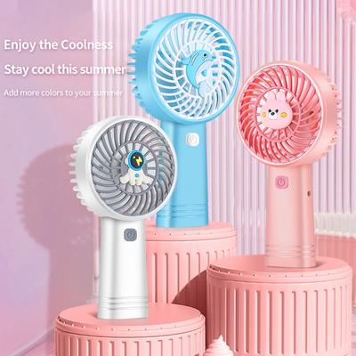 El Mini Fan Taşınabilir USB Şarj Uygun Yaratıcı Küçük Fanlar Mancınık Cep El Fanı Hediye