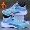 Ultra-light Winter Cotton Shoes Velvet Warm Casual Shoes Leather Surface Waterproof Running Shoes Soft Sole Sports Shoes