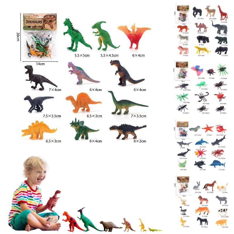 High-quality Pvc Dinosaur Toys Realistic Jurassic Creatures For Children